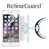 RetinaGuard Anti-UV, Anti-blue Light Screen protector for iPhone6S Plus / 6 Plus (White border) - SGS & Intertek Tested - Blocks Excessive Harmful Blue Light, Reduce Eye Fatigue and Eye Strain