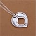 ERAWAN Womens Fashion Angel Wing LOVE Crystal Rhinestone Silver Pendant Necklace Gift EW sakcharn