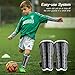 Elemart Youth Soccer Shin Pad Shin Guards,Lightweight and Breathable Child Calf Protective Gear for 5-12 Years Old Boys Girls Children Teenagers - 1 Pair