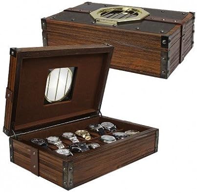 Steampunk MacGuffin 12-pc Caja de Reloj: Amazon.es: Joyería