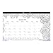 Blueline 2017-2018 Doodle Plan Academic Coloring Desk Pad, Botanica, 17.75 x 10.875 inches (CA2917001-18)