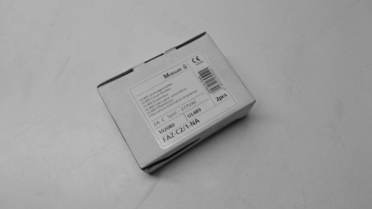 Eaton Light Circuit Breaker, 2 a, 1P, C Char