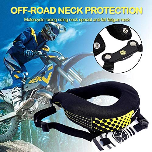 Eine-Shop Riding Neck Motorcycle Cycling Protector Motocross Neck Brace-28254cm