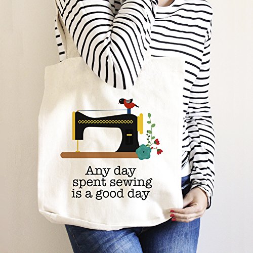 Sewing Tote Bag – Gift for Sewer – Quilters Canvas Bag