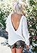 Sarin Mathews Womens Sexy Off the Shoulder Slouchy Oversized Pullover Sweaters