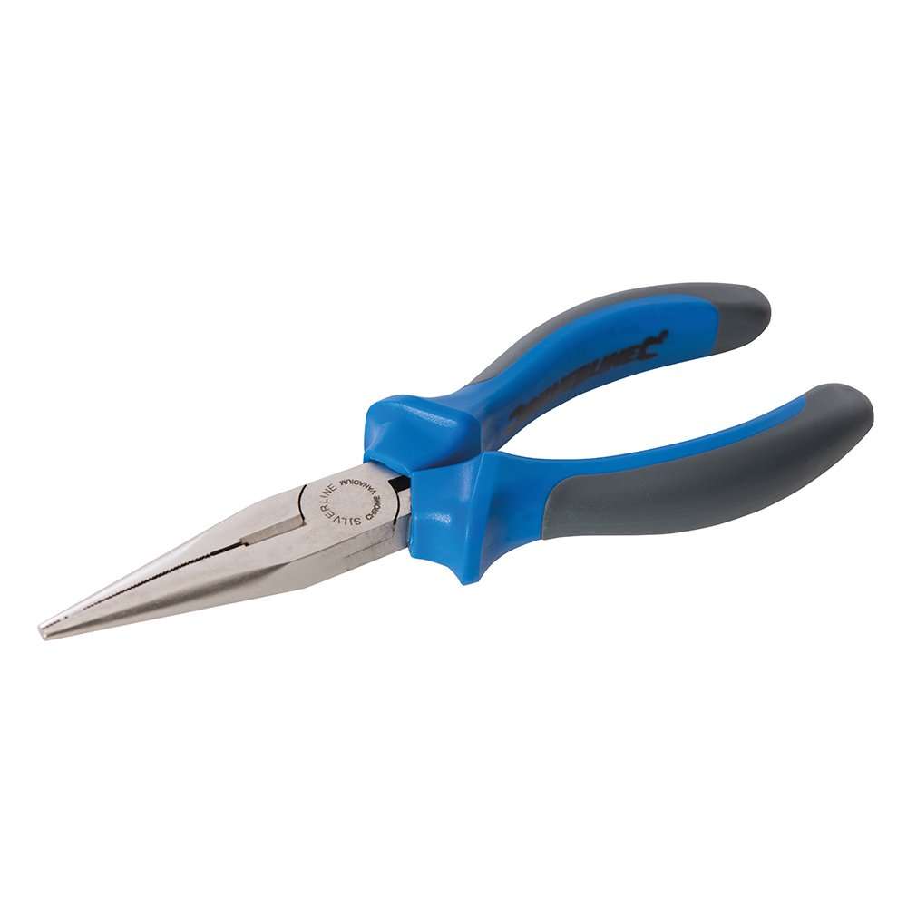 Silverline Expert Long Nose Pliers 200mm (580436)