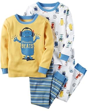 Carter's 4 Piece Monster PJ Set (Baby)