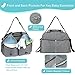 JOIE BEAN Tote Diaper Bag for Mom, Dad | Large Messenger Baby Bag with Shoulder Strap, Changing Mat, Insulated Pockets, Stroller Straps | Multi-Function Organizer Maternity Bag for Travel (Light Grey)