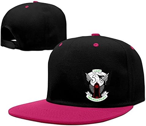 Xiha01ksi Unisex Coat Of Arms Of Sudan B-Boy Hat Pink