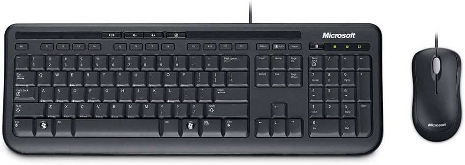 Microsoft Wired Desktop 600 for Business Keyboard - Black