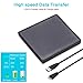 External CD Drive, Gipow USB 3.0 Slim External DVD Drive, Upgrade Aluminum CD/DVD-RW Drive Writer Burner High Speed Data Transfer for Laptop/ Desktop / Macbook / Mac OS / Windows10 /8/ 7 / XP / Vista
