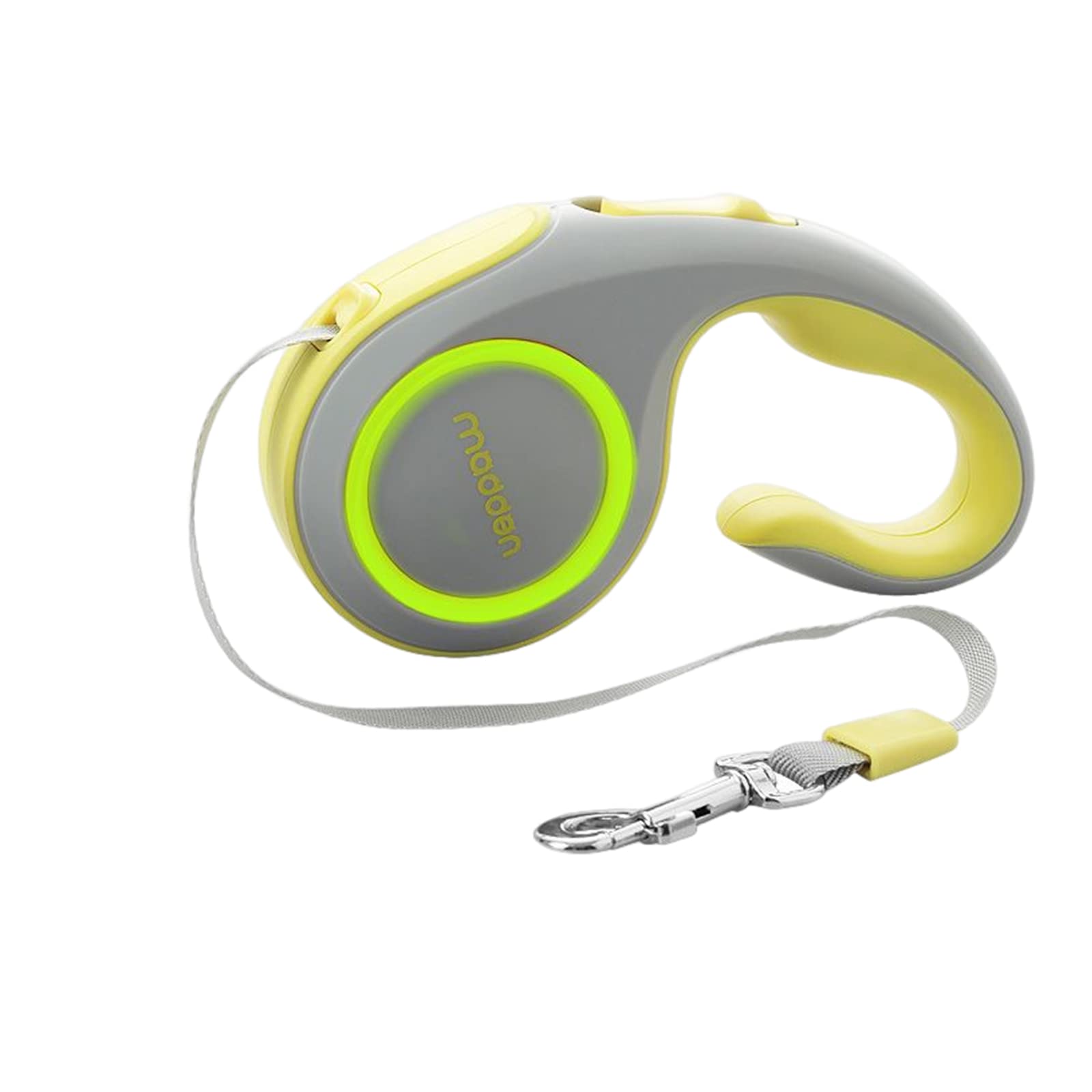 PETCUTE Retractable Dog Lead, Strong Nylon Leash,Dog Leash for Up to 33lbs Dogs,Dog Walking Lead with Ergonomic Handle, Durable Construction,Tangle Free,One-Handed Brake,Pause, Lock