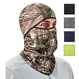 Ergodyne N-Ferno 6823 Balaclava Ski Mask, Wind-Resistant Camo Face Mask, Hinged Design