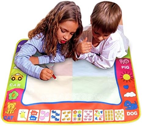 AquaDoodle Water Drawing Large Mat includes 2 Pens and shapes Aquadraw Water Drawing Mat Kids