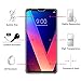 LG V30 Screen Protector [HD - Clear][Anti-Fingerprint] Premium Tempered Glass Screen Protector [1PACK]