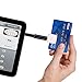 MobilePal SureFit 2-Inch Headset Audio Jack Extender for iPhone and Android Cases with Gold Plated 4-Pole 3.5mm Connectors (Black)