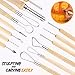 D-FantiX Halloween Pumpkin Carving Kit, 13 Pieces Professional Stainless Steel Pumpkin Carving Tools Kit with Stencils and Carrying Case - Carve Sculpt Jack-O-Lanterns Halloween Decorations DIY