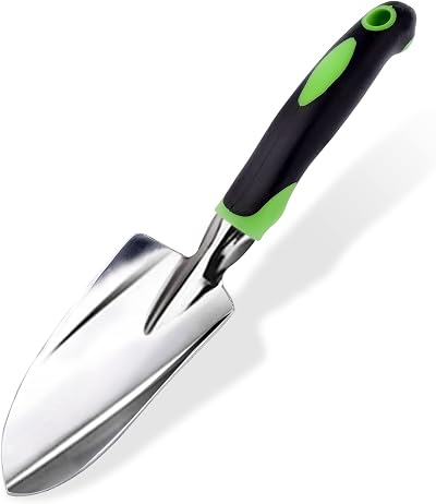 IDISON Garden Trowel with Ergonomic Non-Slip Handle, 30x7.5cm