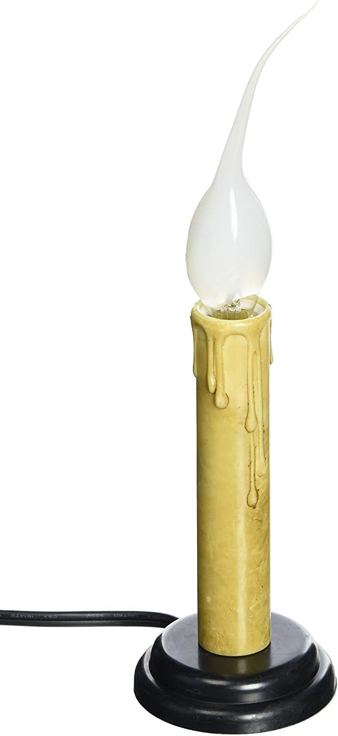 Darice Primitive Candle Lamp Plug-in Electric, 7.5": Arts, Crafts & Sewing