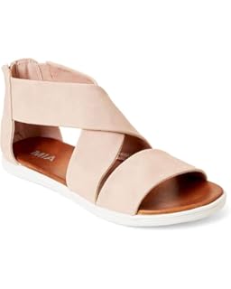 mia deana sandals taupe