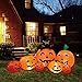 Virtuapod 8 ft Halloween Inflatable Air Blown 7 Pumpkins with Witch's Cat Lighted for Home Yard Garden Indoor and Outdoor Decoration