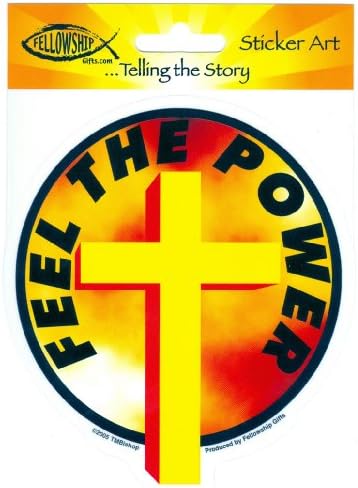 TM Bishop - Feel The Power Holy Cross - Sticker / Decal