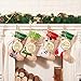 40 Pcs Unfinished Wood Ornaments Wood Slice DIY Christmas Ornaments Hanging Decoration 2.75