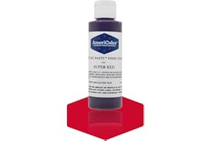 AmeriColor Soft Gel Paste Food Color, 4.5-Ounce, Super Red