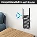 WiFi Range Extender - 300Mbps WiFi Repeater Wireless Signal Booster, N300 WiFi Booster, Simple Operation Network Extender