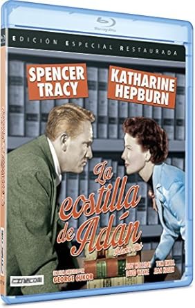 Madame Porte La Culotte Adam S Rib Origine Espagnole Sans Langue Francaise Blu Ray Amazon Fr Katharine Hepburn Spencer Tracy Judy Holliday Tom Ewell David Wayne Jean Hagen Hope Emerson Eve March Clarence Kolb