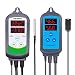 Inkbird ITC-308 Temperature Controller with IHC-200 Humidity Controller with Outlet for Mushroom Humidifier Dehumidifier Reptile Planting Home Brewing