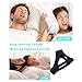 Stop Snoring CPAP Chin Strap Anti Snoring Solution Snore Stopper Jaw Supporter Device(Black)
