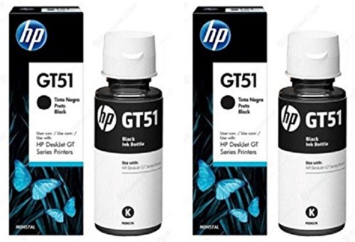 hp black ink bottle gt51