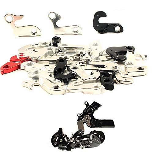 Deolo - Universal MTB Road Bike Bicycle Tail Hook Mountain Bike Alloy Rear Derailleur Hanger For All Bike Frame CCH015 [13]