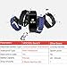 MGcool Fitness Tracker Smart Band Continuous Heart Rate Monitor, B3 Activity Tracker Swim Waterproof Bracelet Sleep Monitor, Smart Watch Sport Stopwatch 2 Straps Black Blue