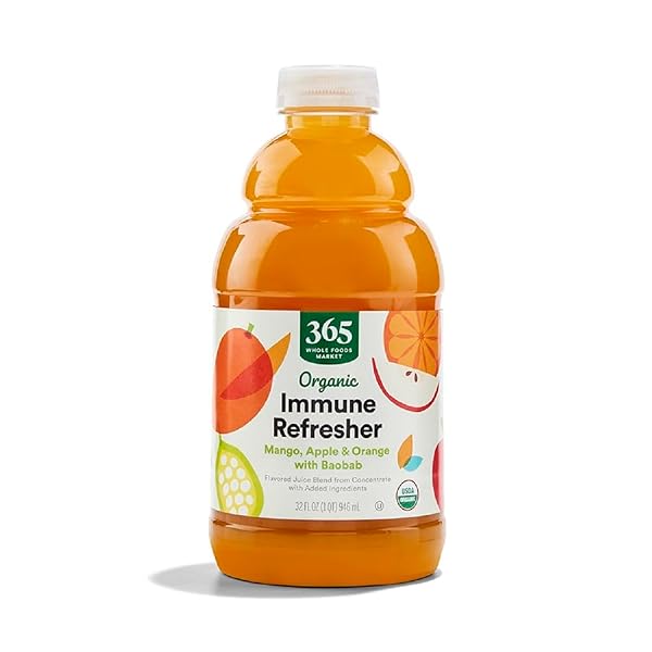 WHOLE FOODS MARKET, JUICE MANGO APPLE ORANGE BAOBAB ORGANIC, 32 FL OZ