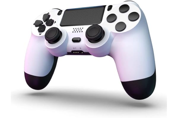 MOVONE Wireless Controller Dual Vibration Game Joystick Controller for Ps4 Controller/Slim/Pro,Compatible with PS4 Console