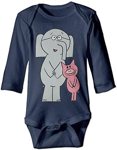 Elephant And Piggie Image Book Baby Onesie Bodysuit Toddler Clothes Longsleeve
