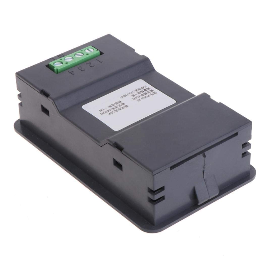 UpBeauty Durable Digital LCD Power Current Voltage Meter Monitor Panel With Backlight Voltage Testers