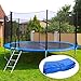 ANCHEER 15 14 12 10 Ft Replacement Trampoline Surround PVC Pad Foam Safety Spring Cover Padding Pads (Blue, 14ft)