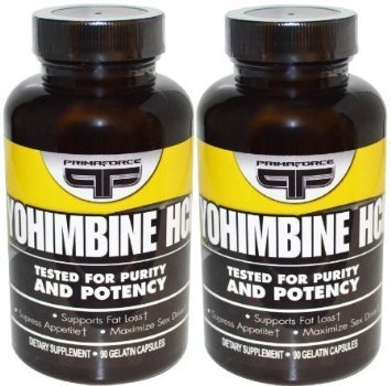Primaforce Yohimbine HCl 90 Capsules [2 Pack]