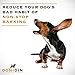 Donidin Silent Electronic Anti-Bark Dog Training Collar. 7 Adjustable Sensitivity Control Levels for Small or Medium Dogs. Free Bonus