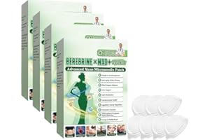 2026 New 28Pcs 𝐌𝐨𝐫𝐢𝐧𝐠𝐚 𝐁𝐞𝐫𝐛𝐞𝐫𝐢𝐧𝐞 Patches,10-𝙞𝙣-1 Nano 𝐌𝐨𝐫𝐢𝐧𝐠𝐚 Patch, Nano Microneedle Patch for Men 