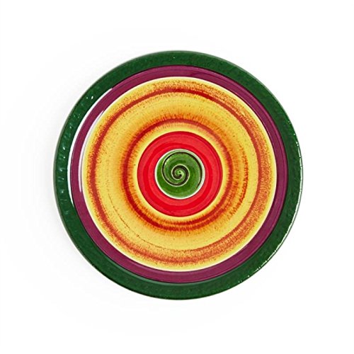 Steelite V507 Hot Cha Cha Round Melamine Plate, 230 mm (Pack of 3)