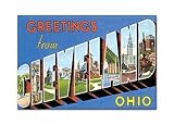 Greetings from Cleveland Ohio Fridge Magnet