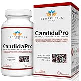 CandidaPro 30-Day Ultimate Candida Complex with Oregano, Caprylic Acid, Protease, Cellulase + 7 More Premium Ingredients, 1300mg, 30 servings