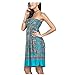 Womens Bohemian Vintage Tube Dress Boho Strapless Dress Sexy Summer Beachwear