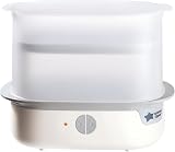 Tommee Tippee Supersteam Electric Steriliser 6 Bottles 5-Minute Cycle White