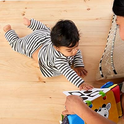 baby einstein flip for art high contrast floor activity mirror