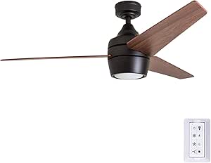 Honeywell Ceiling Fans 50603 Eamon Modern Ceiling Fan With Remote Control 52 Bronze Amazon Ca Home